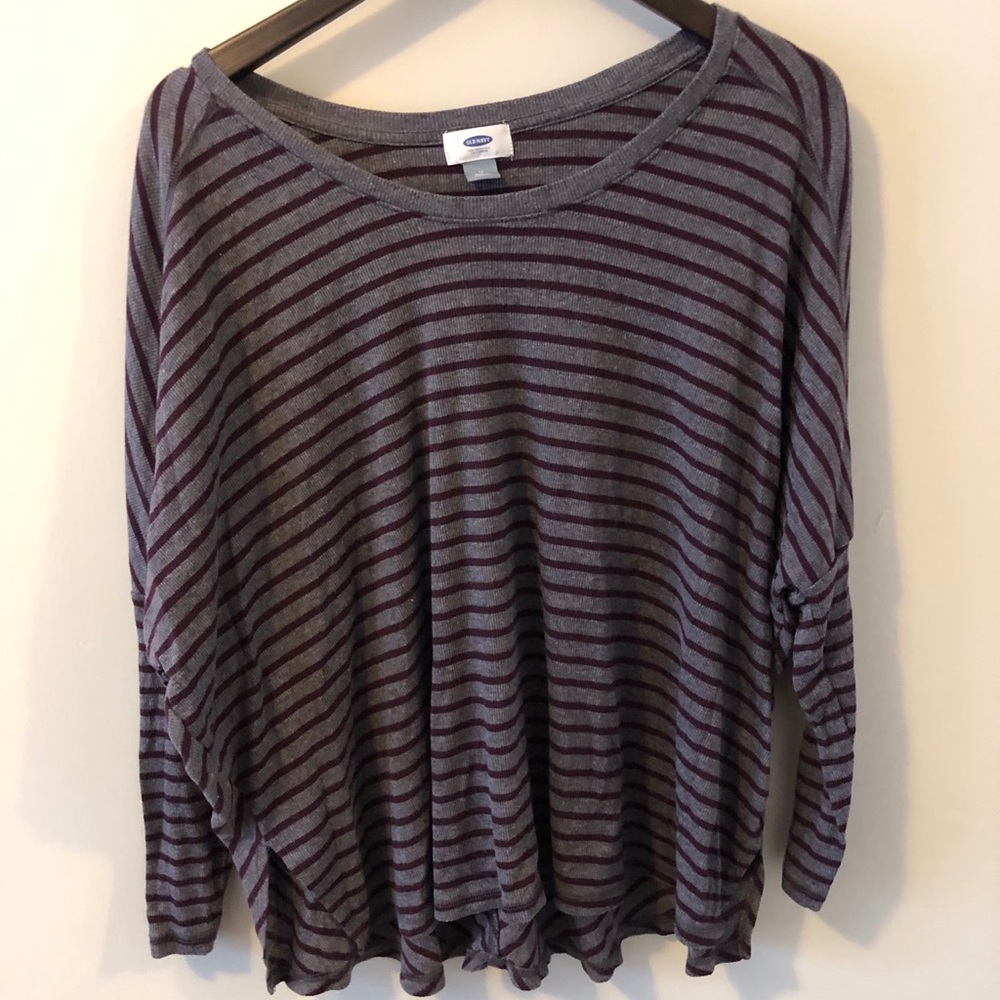 Relaxed slub knit top from Old Navy